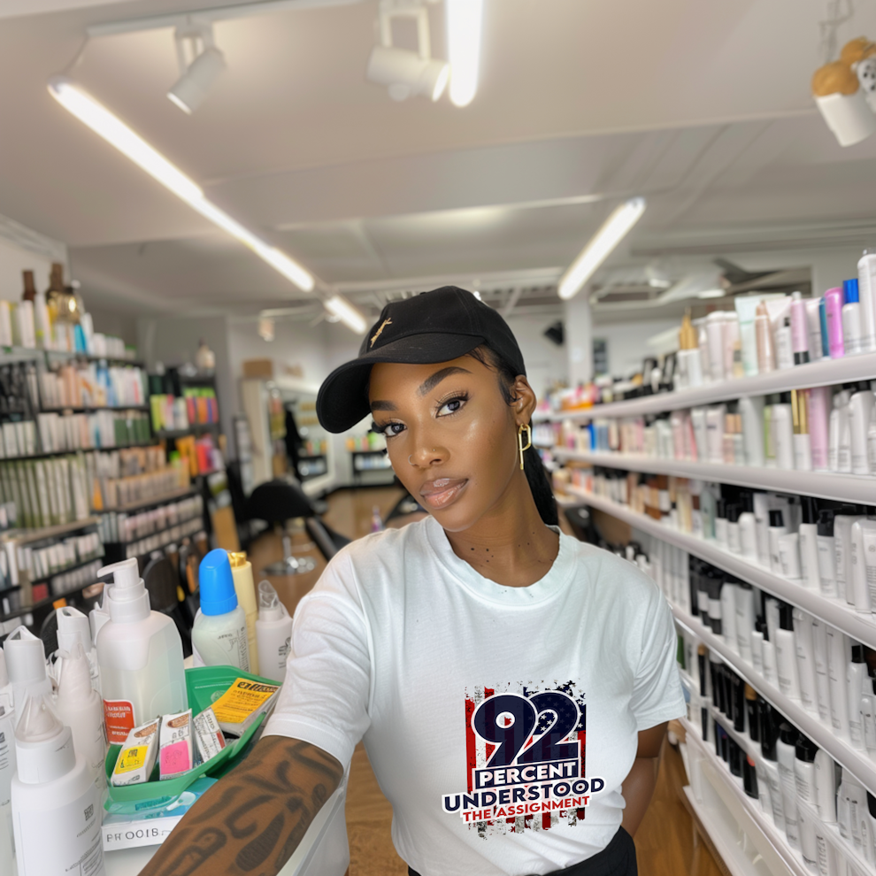 92% Understood the Assignment tshirt-Celebrate the Power of Black Women's Voter