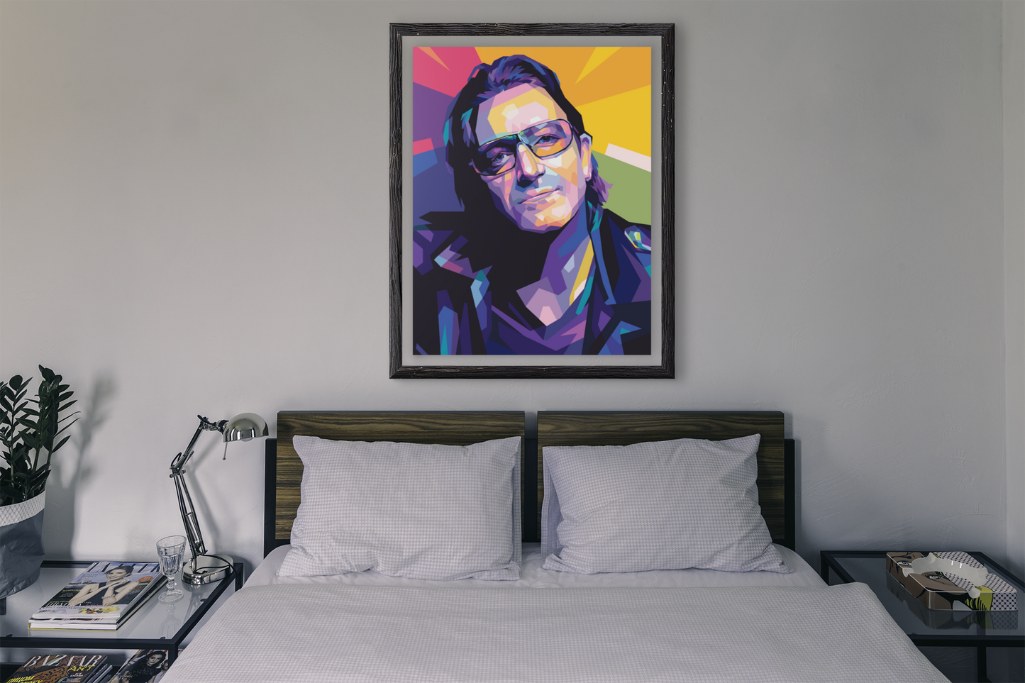 Bono WPAP Pop Art Print & Apparel