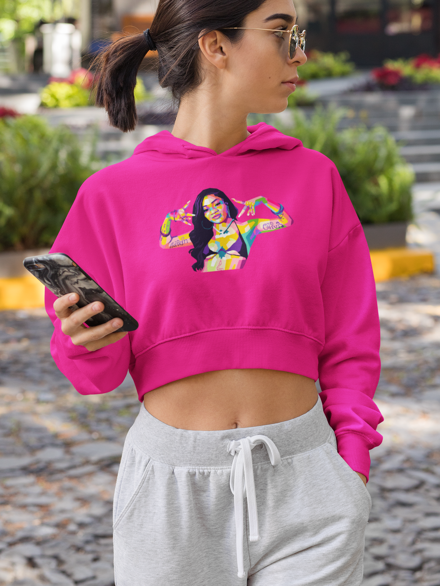 GloRilla WPAP Pop Art Print & Apparel n Portrait