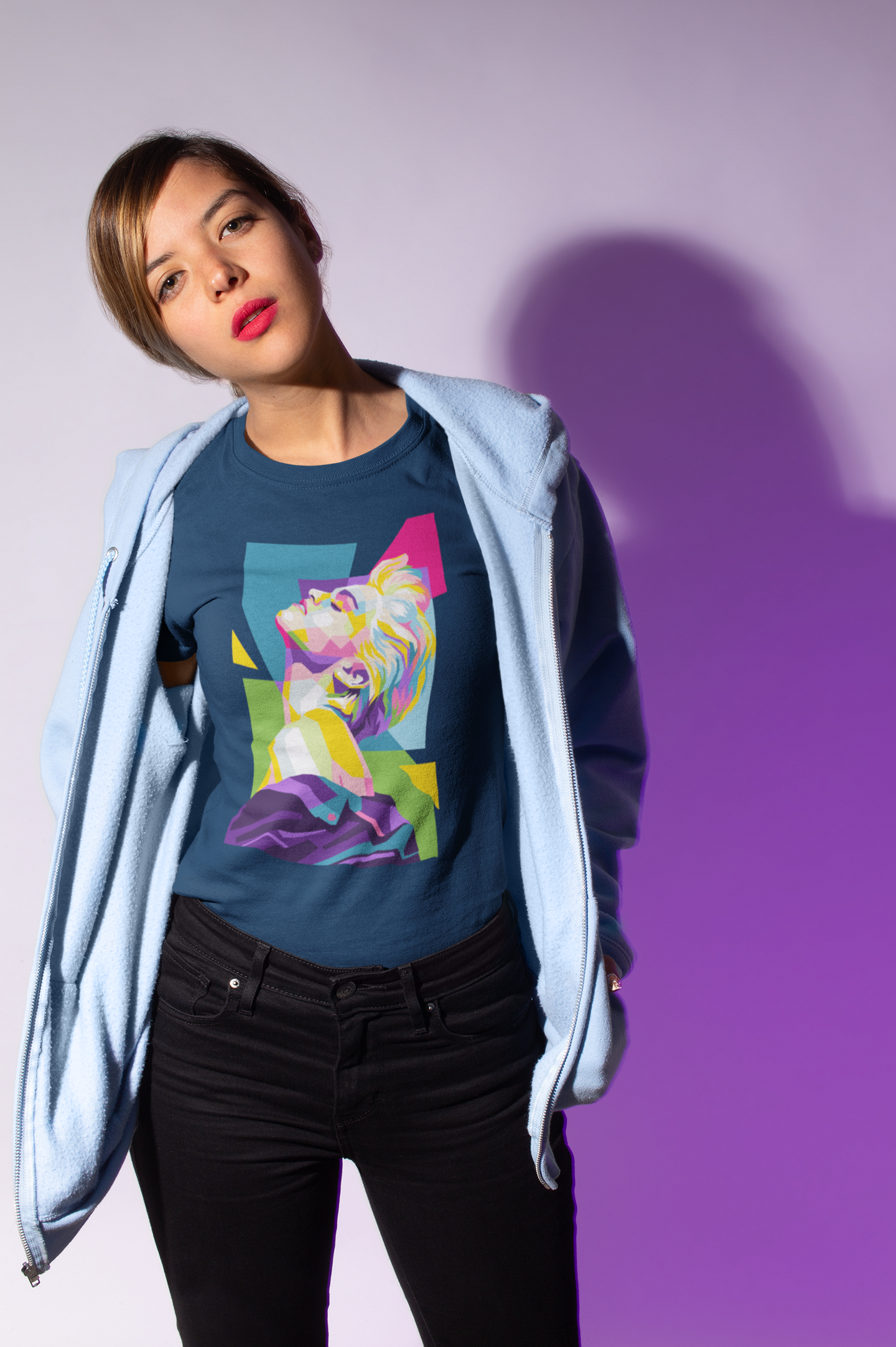 Madonna WPAP Pop Art Print n Portriat