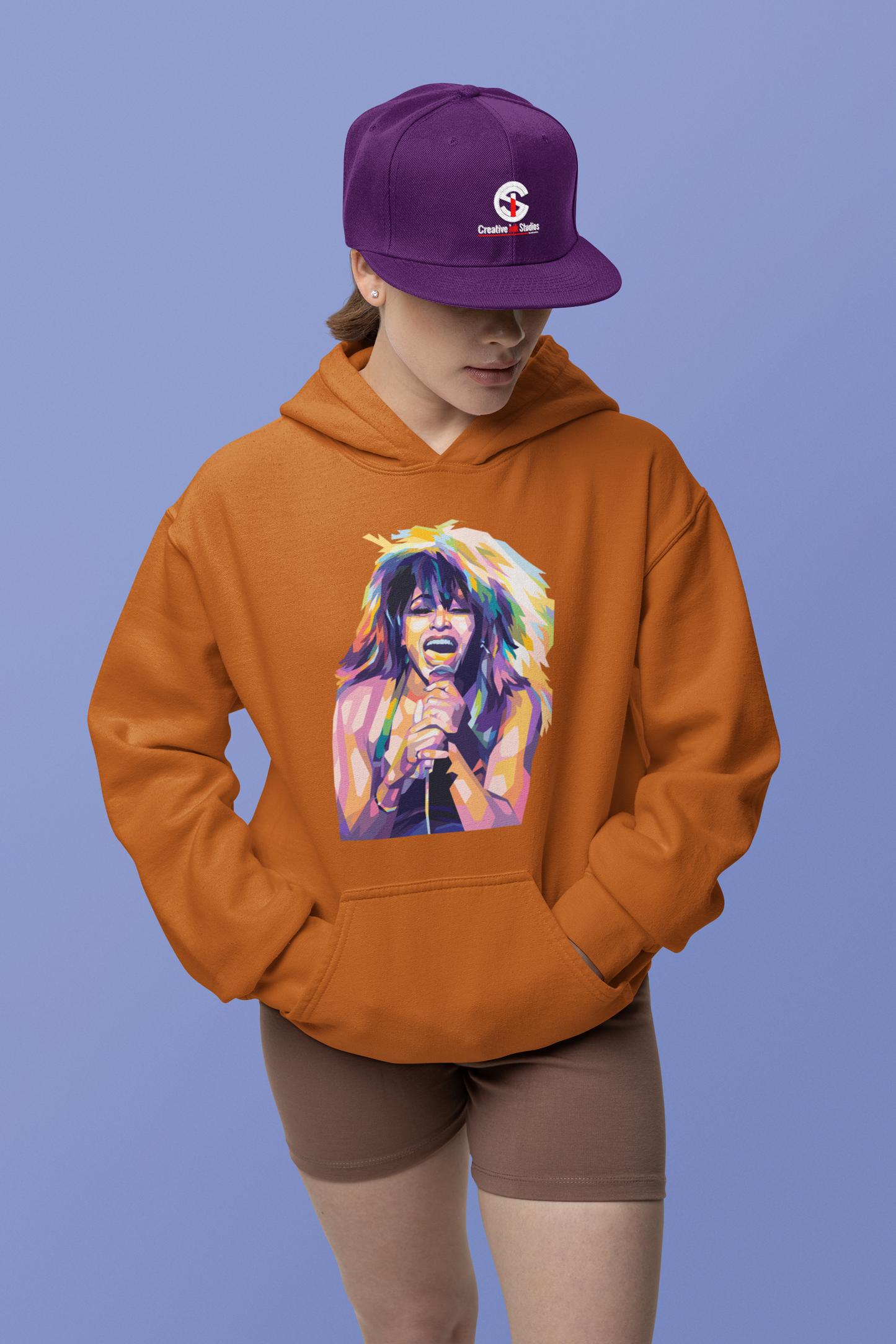 Tina Turner WPAP Digital Pop Art – The Queen of Rock ’n’ Roll