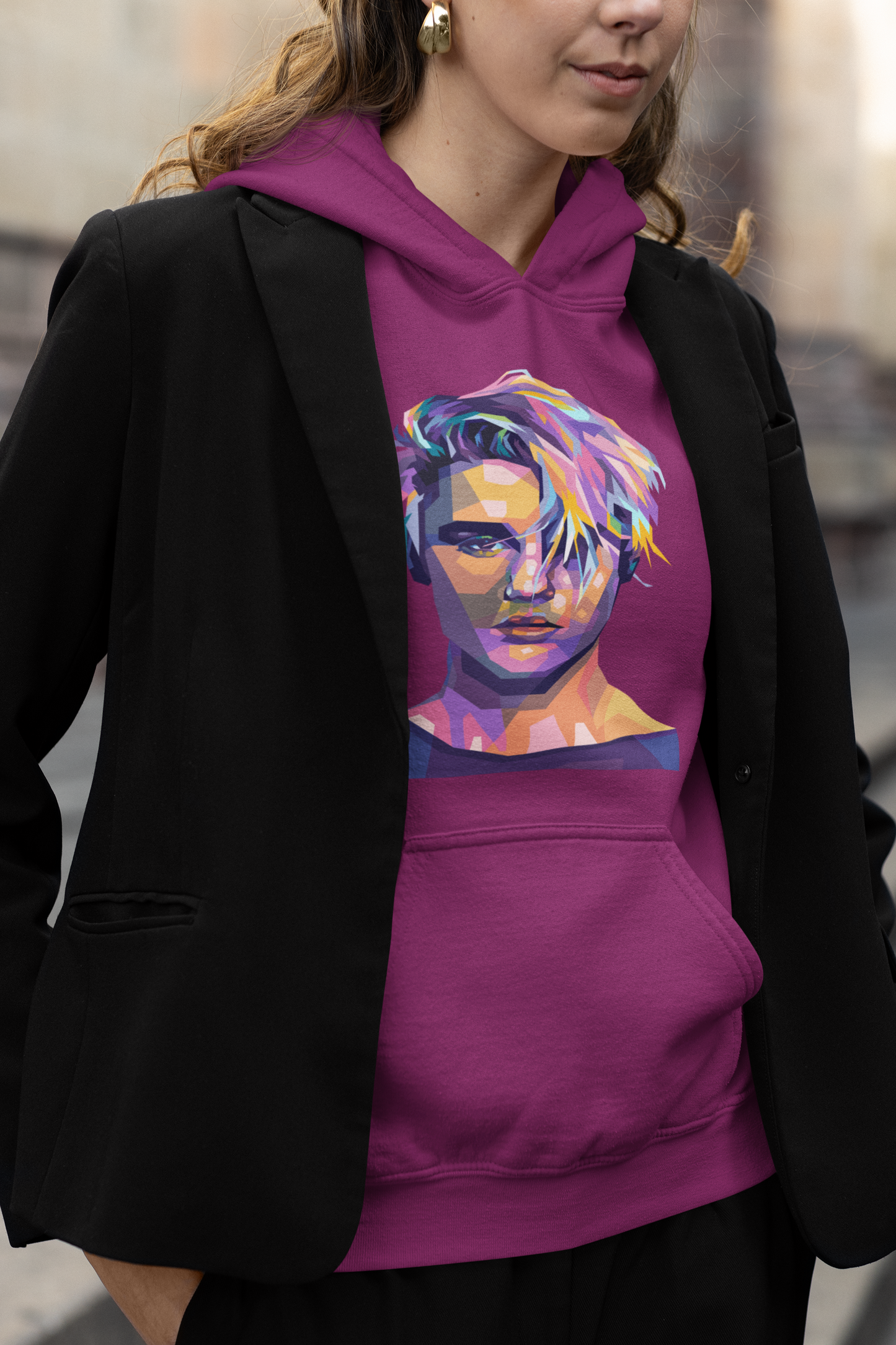 Justin Bieber WPAP Digital Pop Art n Portriat