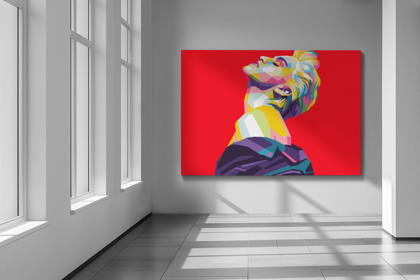 Madonna WPAP Pop Art Print n Portriat