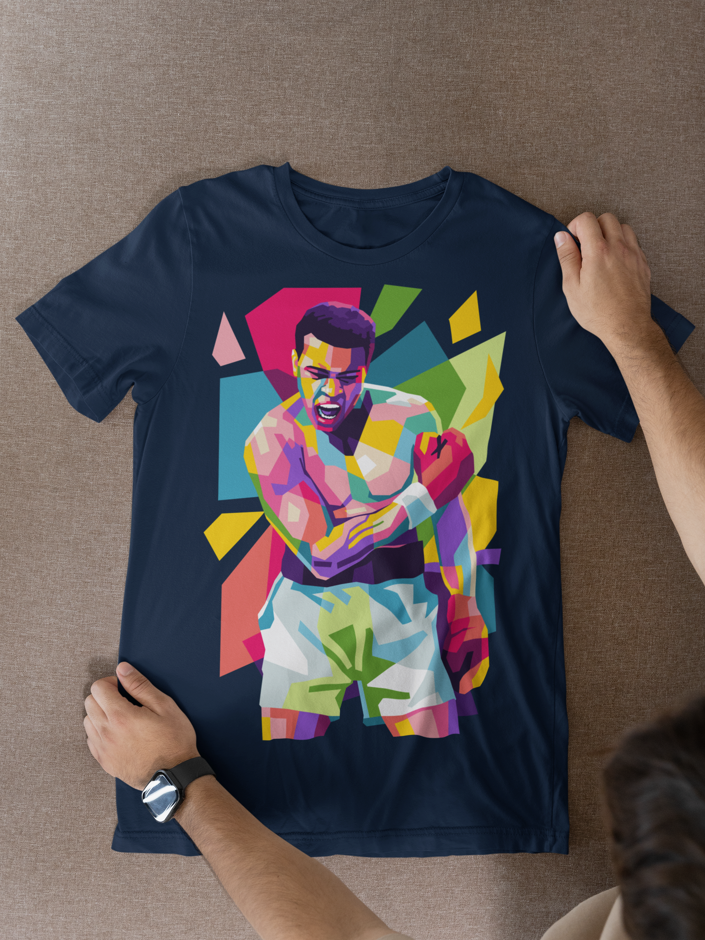 Muhammad Ali WPAP Digital Pop Art