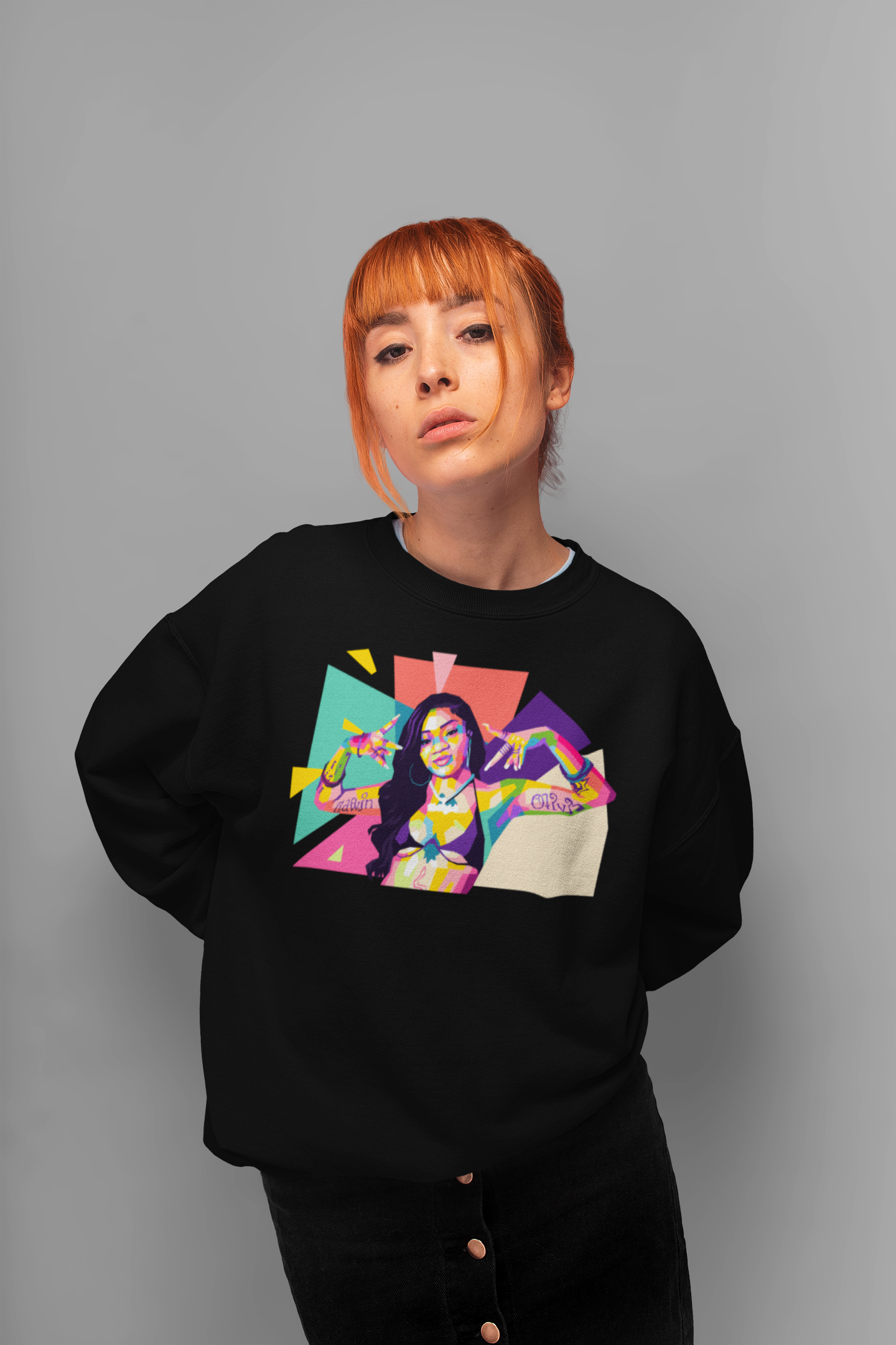 GloRilla WPAP Pop Art Print & Apparel n Portrait