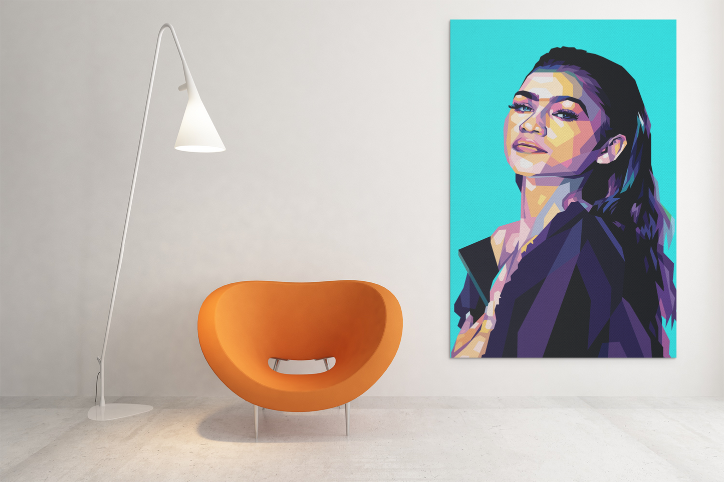 Zendaya WPAP Digital Pop Art n Print