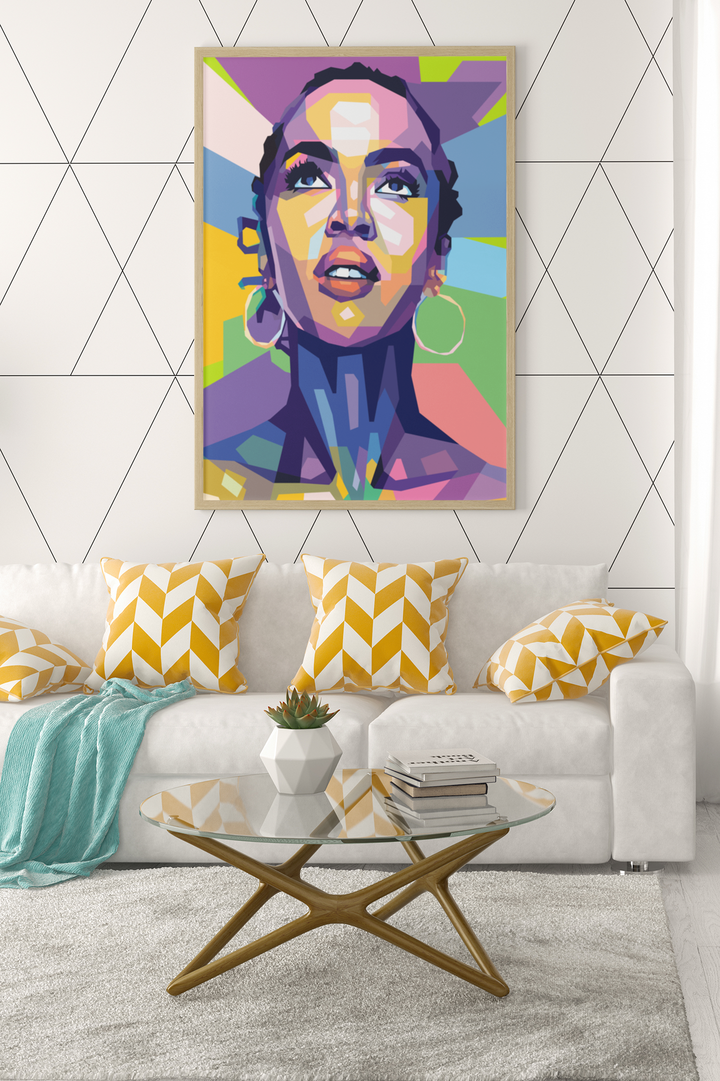 Lauryn Hill WPAP Digital Pop Art n Print