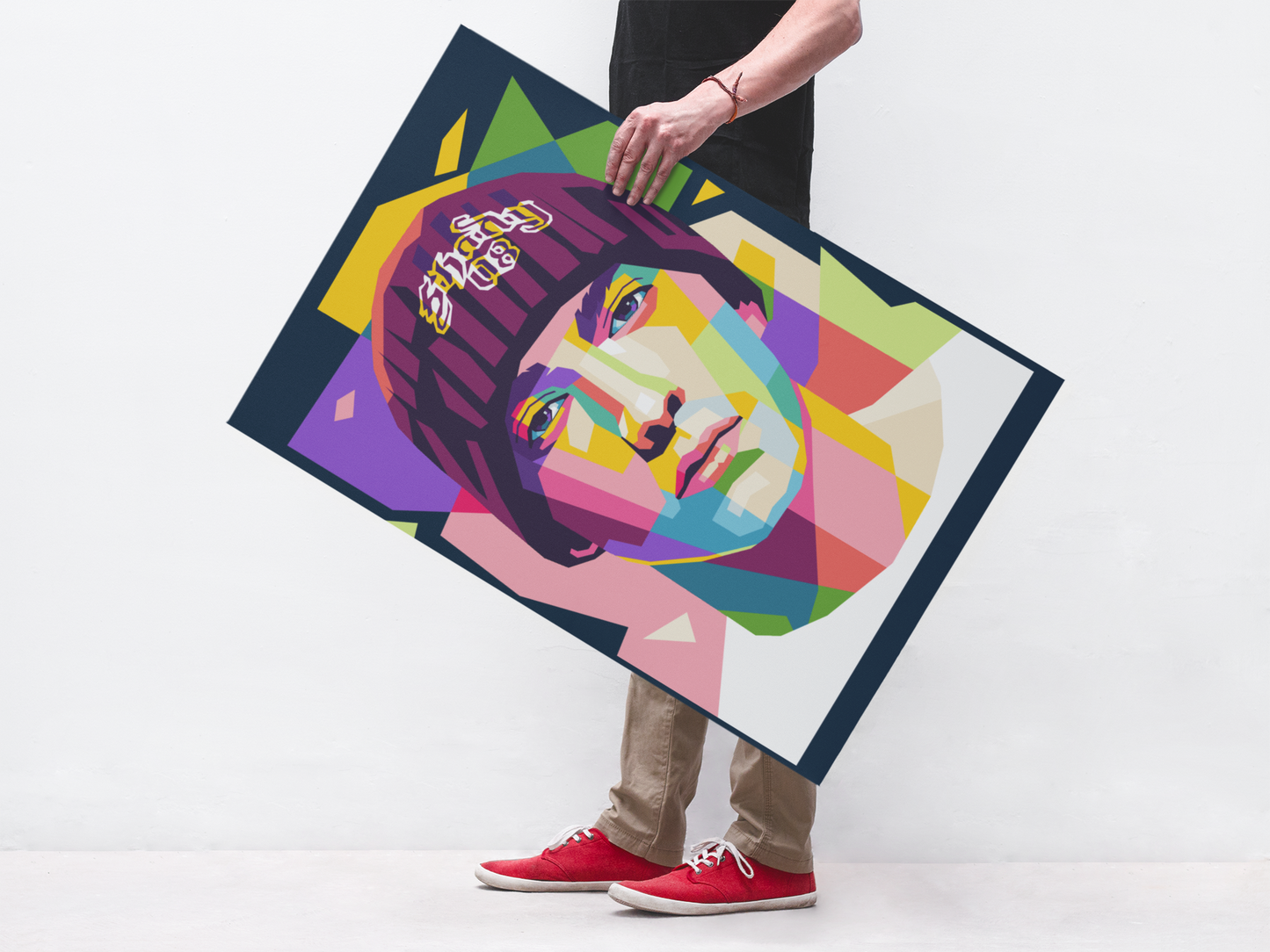 Eminem WPAP Pop Art Portrait: Slim Shady Digital Download