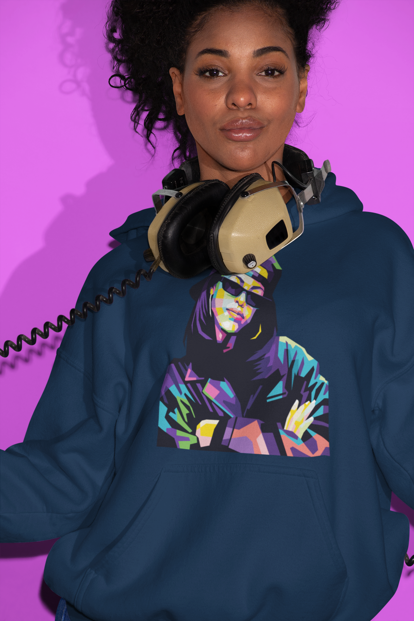 Aaliyah Pop Art Print – WPAP Digital Portrait