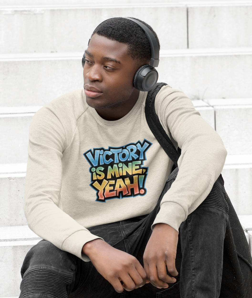 Victory is Mine Sweatshirt.– Inspired by viral gospel song 100% cotton unisex
