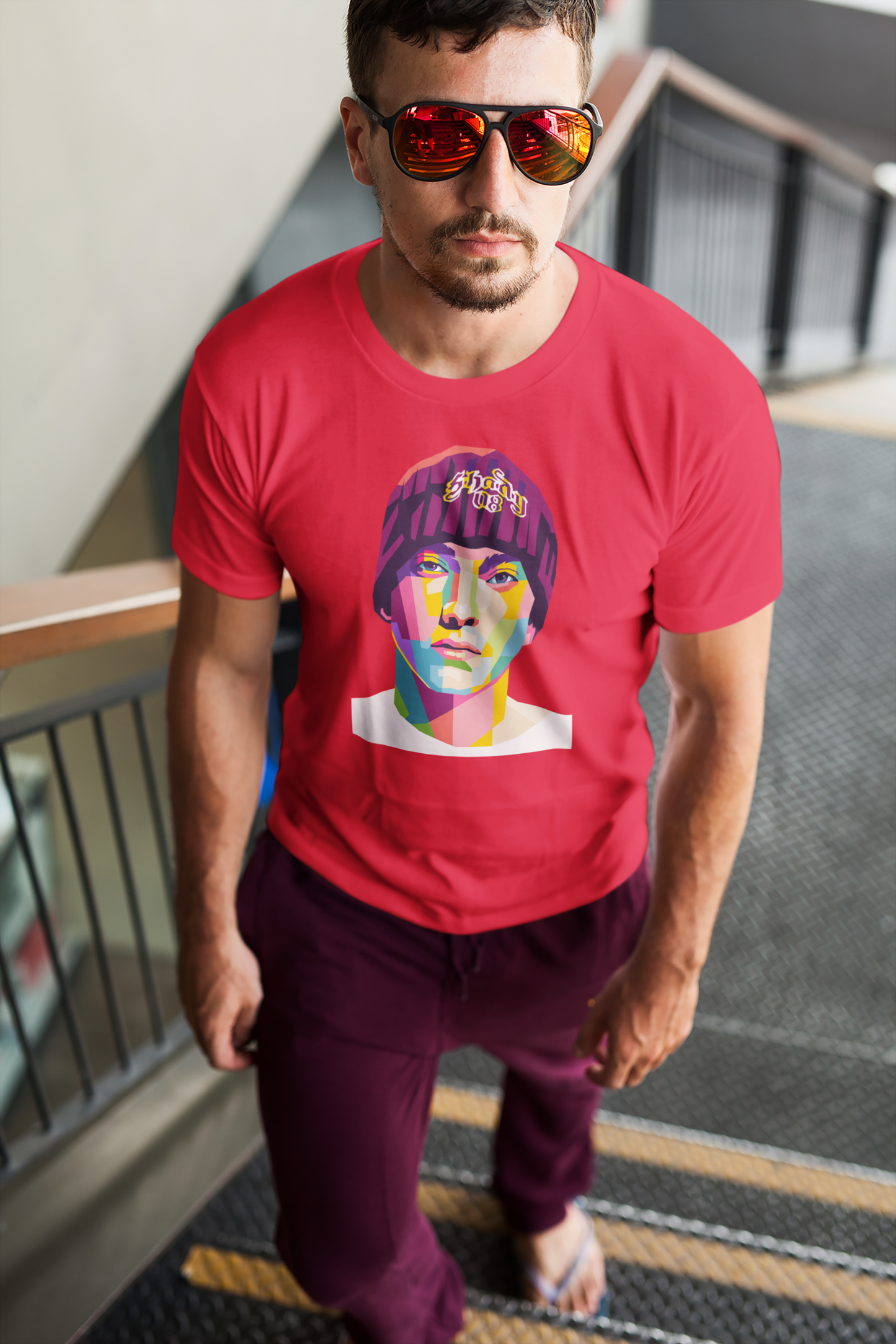 Eminem WPAP Pop Art Portrait: Slim Shady Digital Download