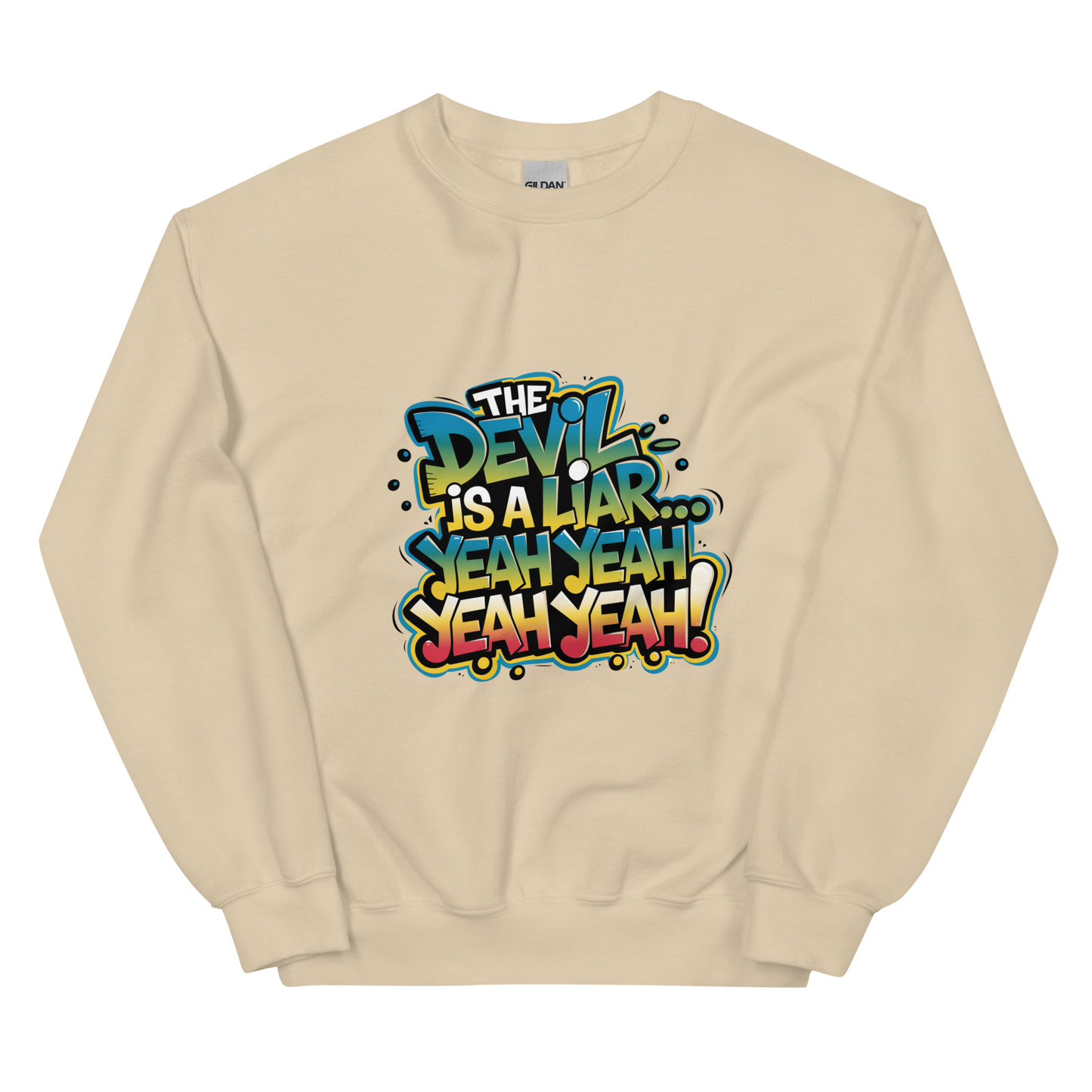 Devil Is a Liar Sweatshirt.– Inspired by viral gospel song 100% cotton unisex