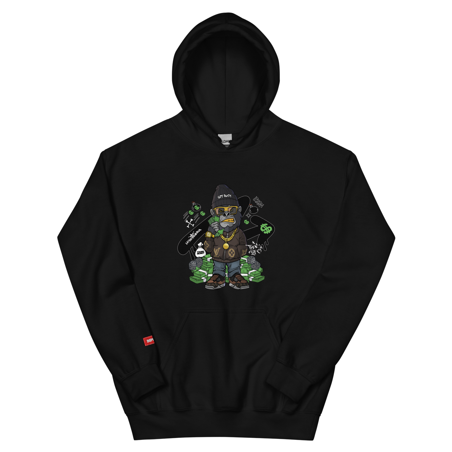 Flowrilla (DOPELIFE) Original Graphic Design Hoodie