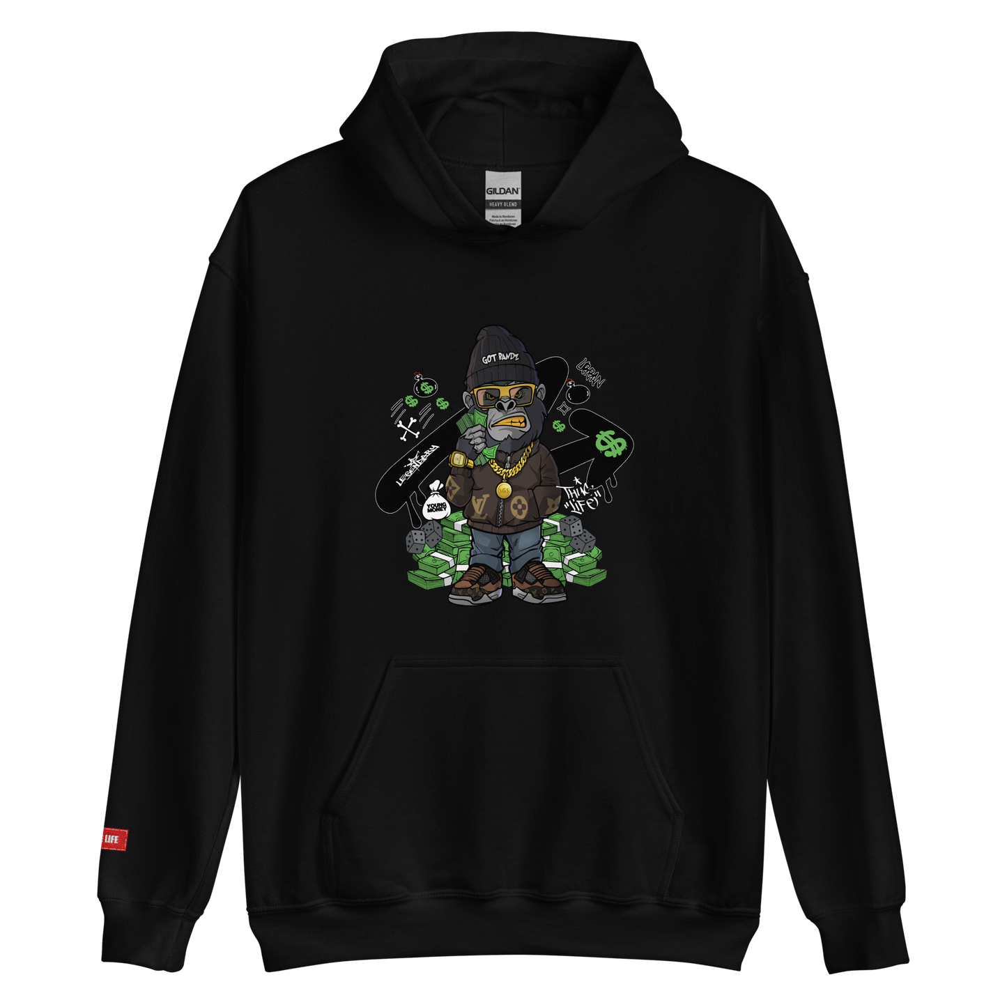 Flowrilla (DOPELIFE) Original Graphic Design Hoodie