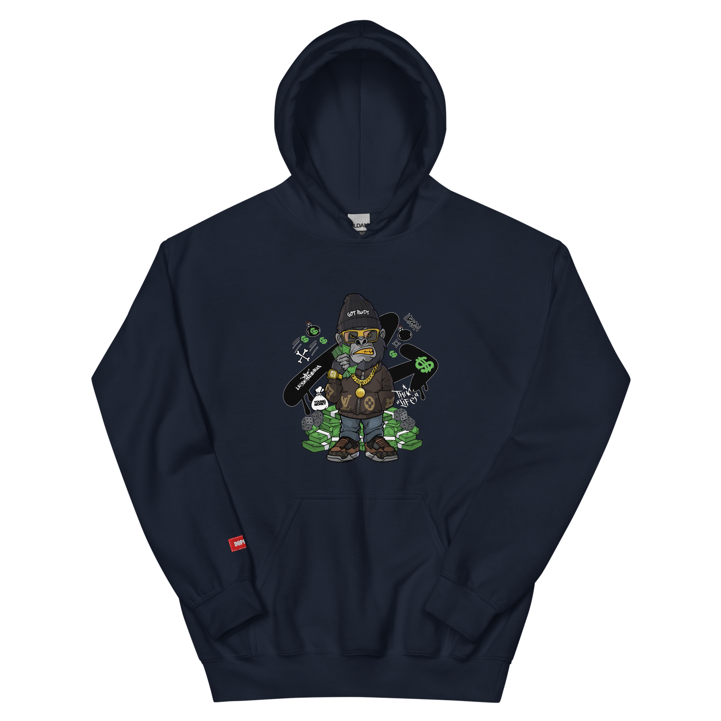 Flowrilla (DOPELIFE) Original Graphic Design Hoodie