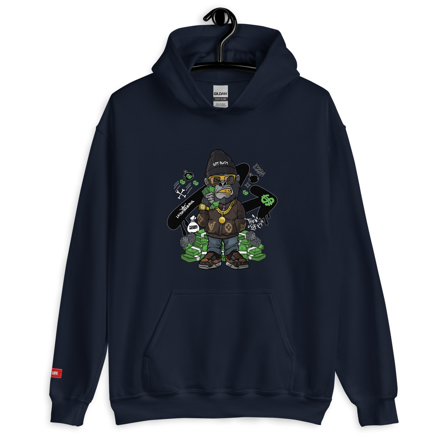 Flowrilla (DOPELIFE) Original Graphic Design Hoodie