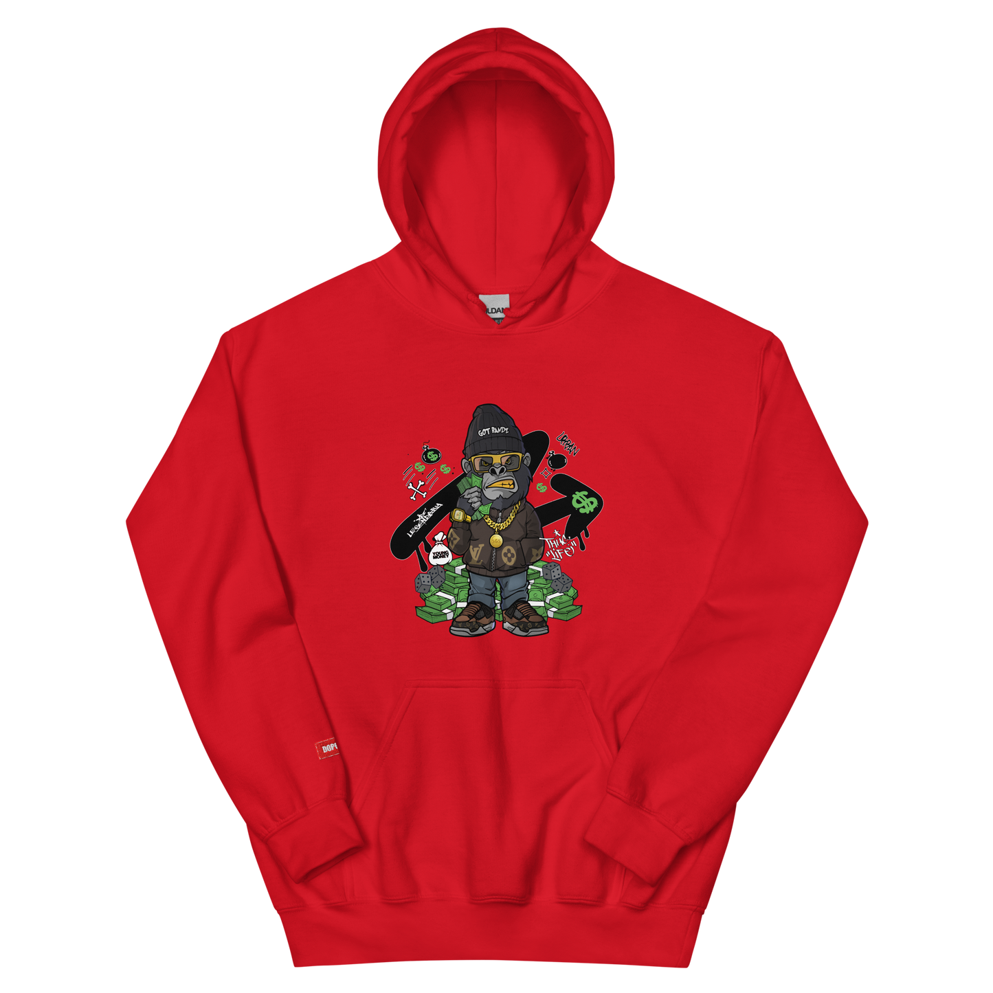 Flowrilla (DOPELIFE) Original Graphic Design Hoodie