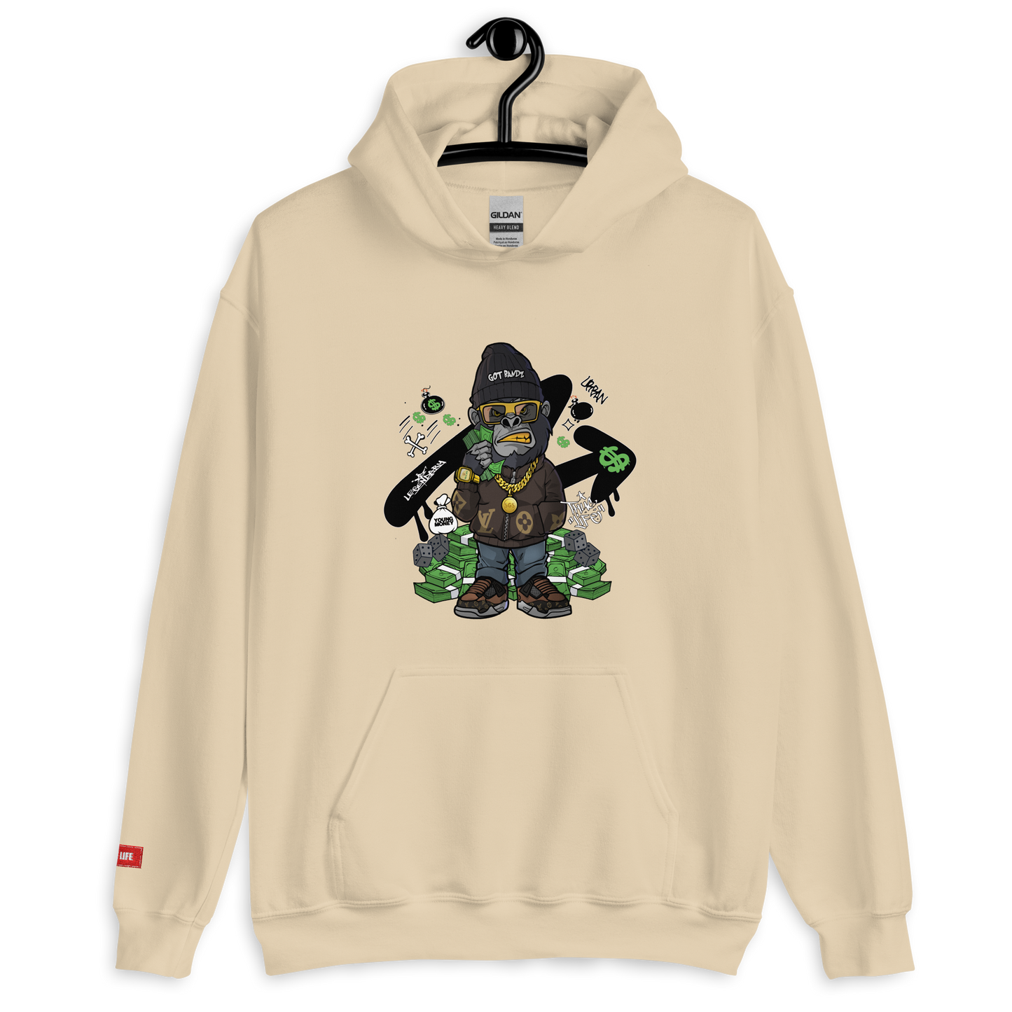 Flowrilla (DOPELIFE) Original Graphic Design Hoodie
