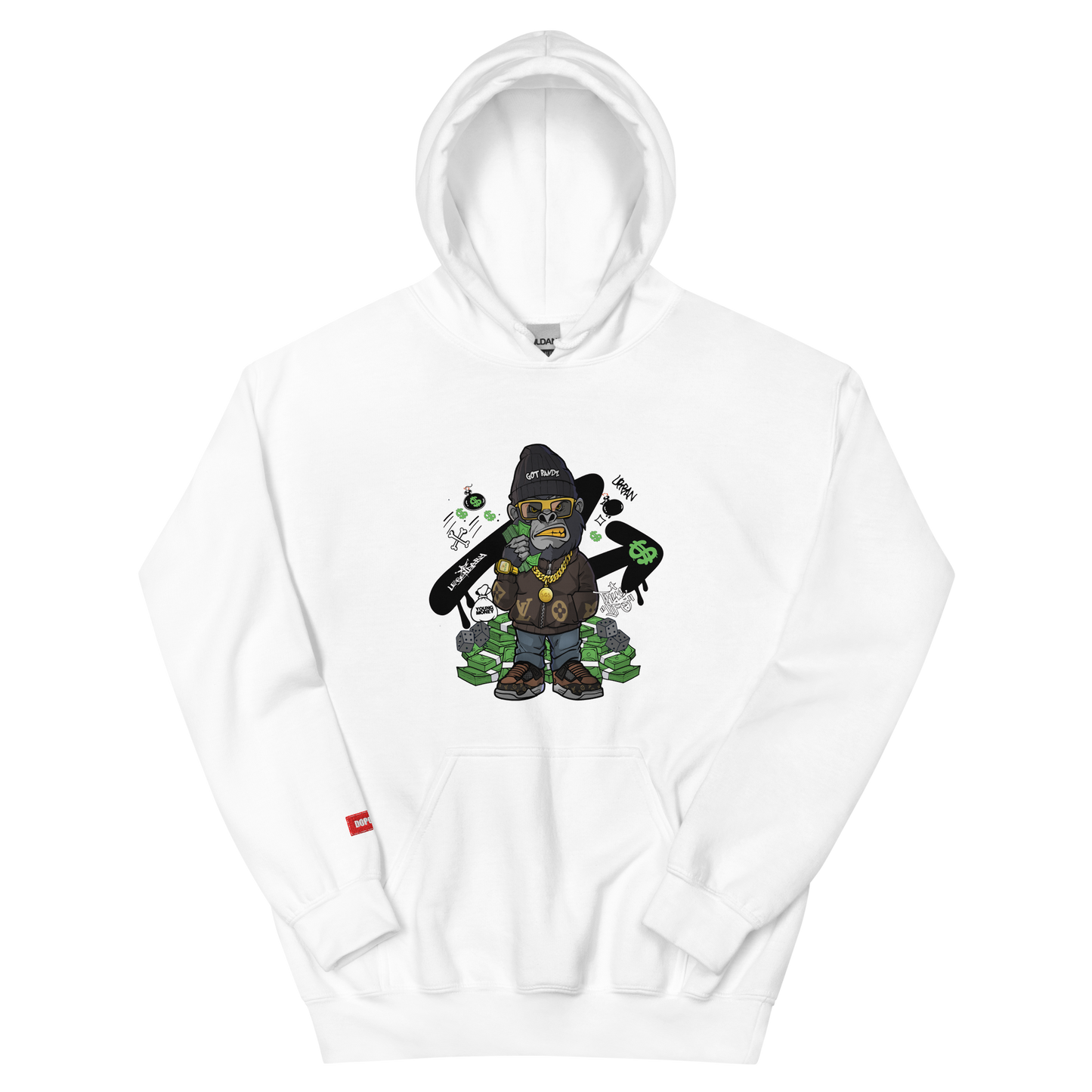 Flowrilla (DOPELIFE) Original Graphic Design Hoodie