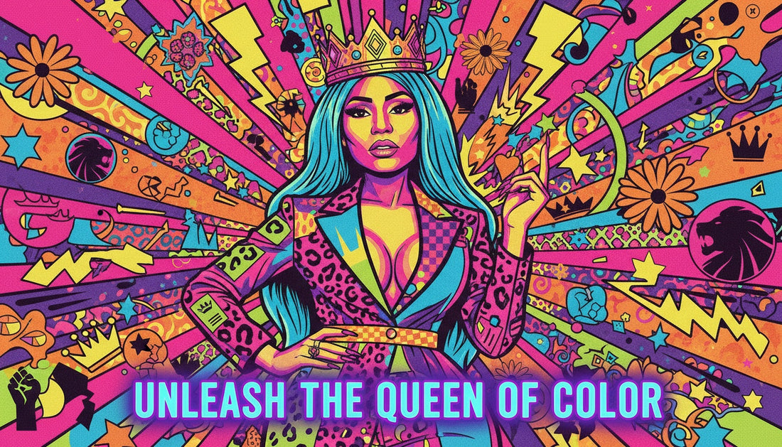Nicki Minaj in Pop Art Color, Power, and Female Dominance