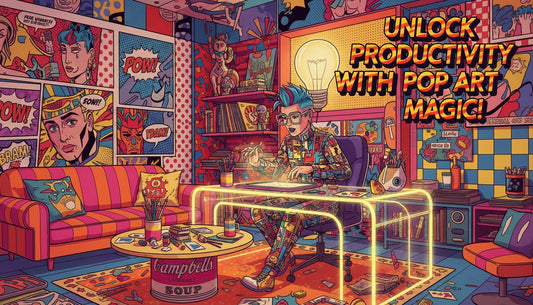 How Pop Art-Inspired Homes Boost Daily Productivity