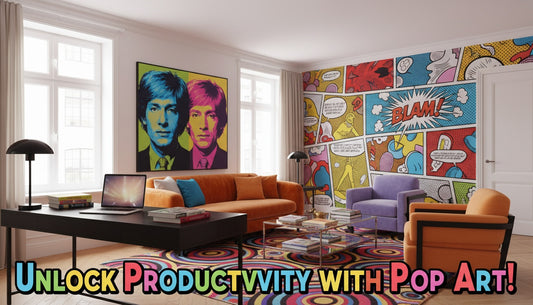 How Pop Art-Inspired Homes Boost Daily Productivity