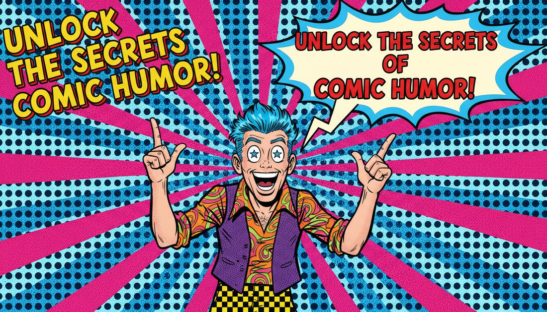 How to Design Pop Art Comic Scenes with Humor