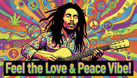 Pop Art Homages to Bob Marley’s Message of Love and Peace