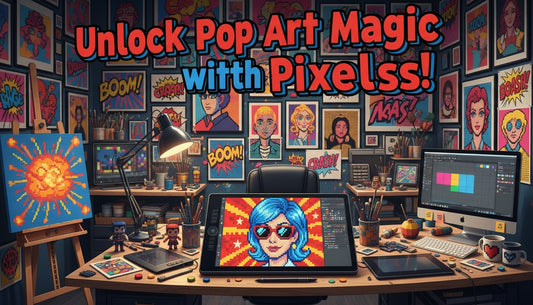 Make Pop Art Illustrations Using Pixel Art Techniques