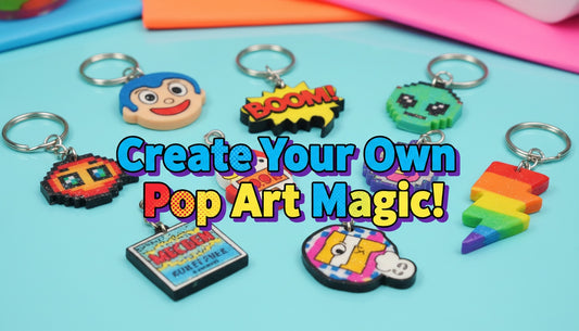 DIY Pop Art Keychains for Personalized Gifts