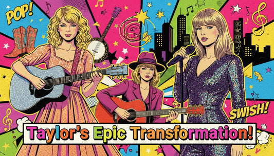Taylor Swift’s Pop Art Evolution From Country Star to Global Icon