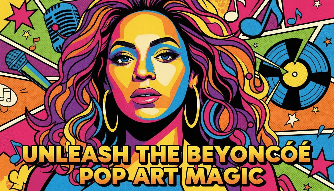 Exploring Beyoncé’s Iconic Visuals Through Pop Art Creations – Creative ...