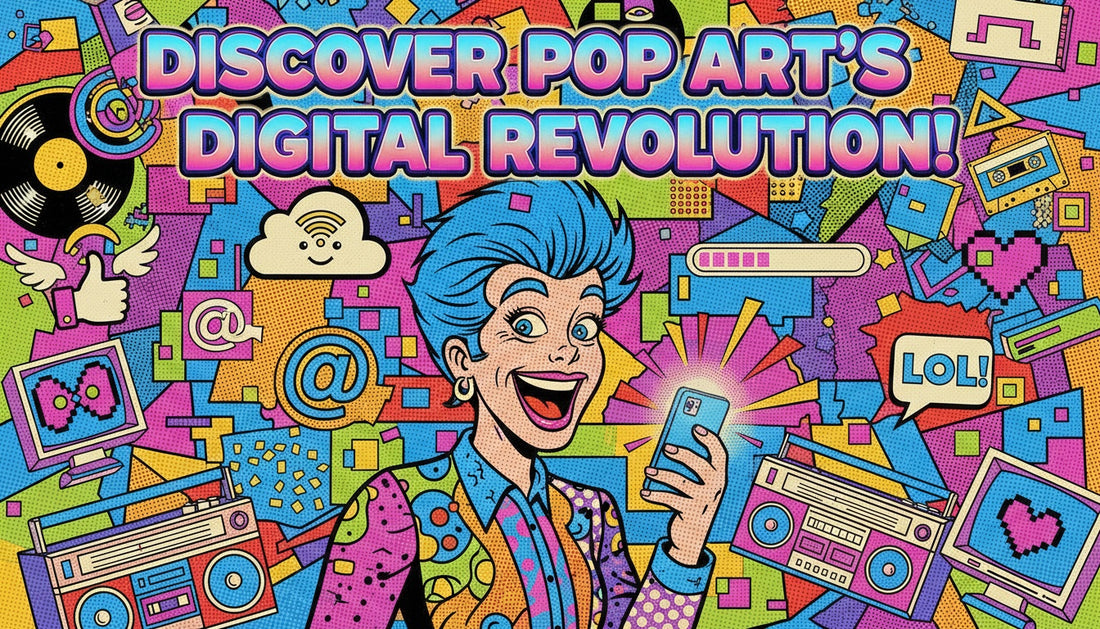 How Pop Art Inspired the Aesthetic of the Internet Era