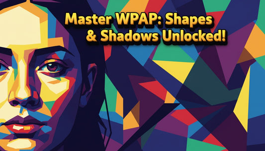 How to Use Shapes and Shadows in WPAP Pop Art Design
