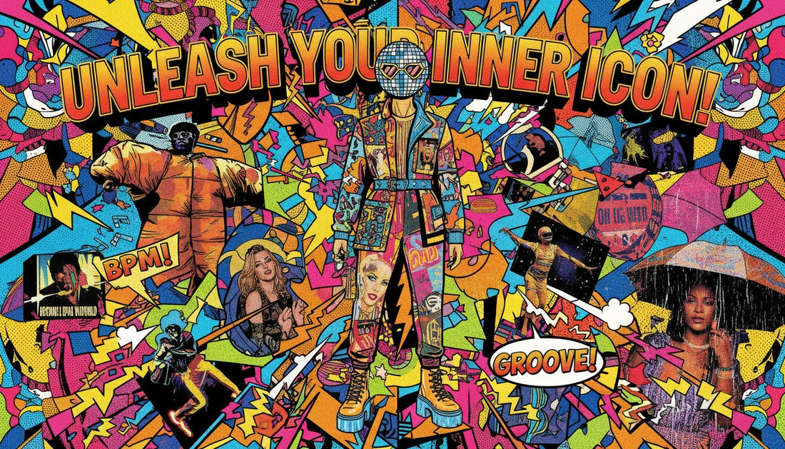 Pop Art Streetwear Inspired by Album Covers and Music Videos