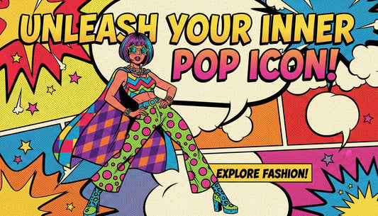 Mixing Patterns and Colors the Pop Art Way
