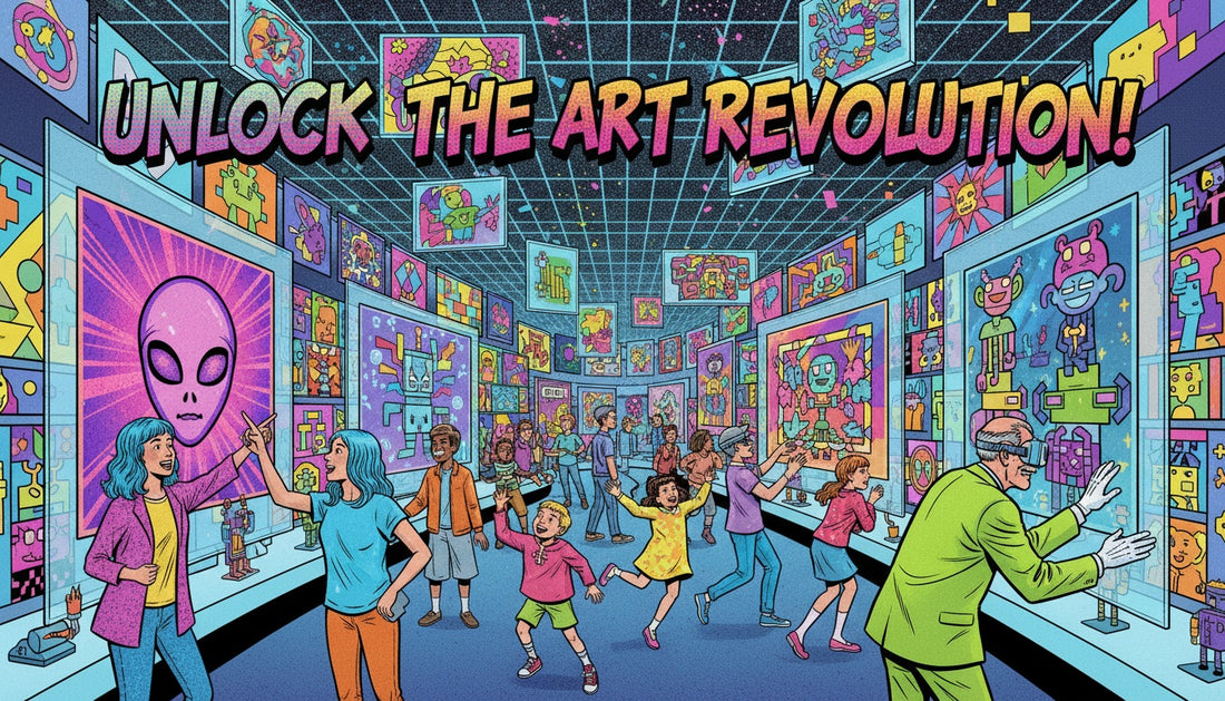 Pop Art NFTs That Bridge Generations of Art Lovers