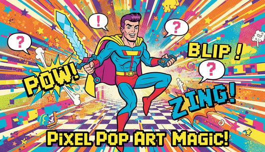 Make Pop Art Illustrations Using Pixel Art Techniques