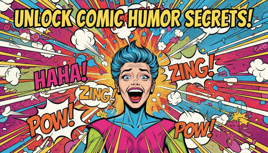 How to Design Pop Art Comic Scenes with Humor