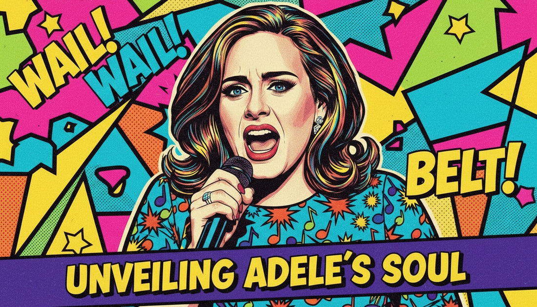 Adele’s Voice and Vulnerability Captured in Pop Art Portraits