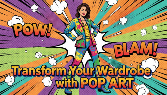 Make Pop Art Outfits with Fabric Paint and Stencils
