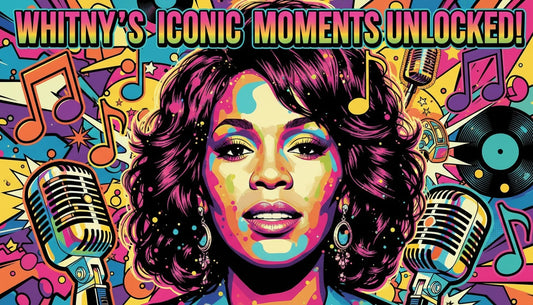 A Pop Art Tribute to Whitney Houston’s Greatest Moments