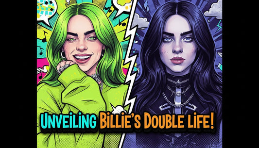 Exploring Billie Eilish’s Duality in Pop Art Portraits