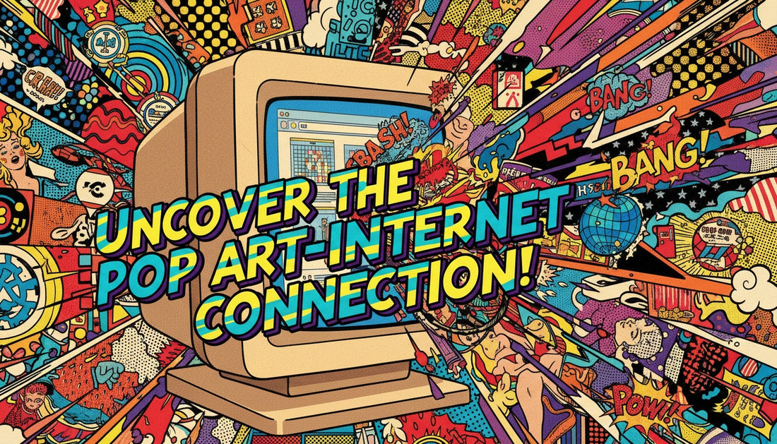 How Pop Art Inspired the Aesthetic of the Internet Era