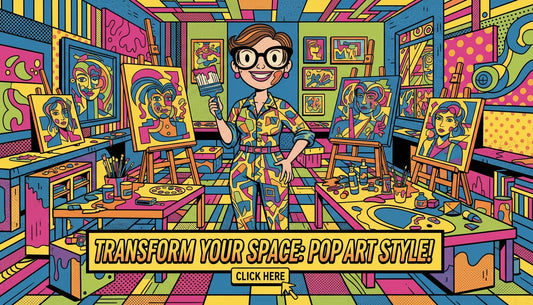 Creating a Home Studio with a Pop Art Twist
