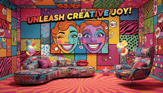 Decorating With Pop Art to Celebrate the Joy of Creation