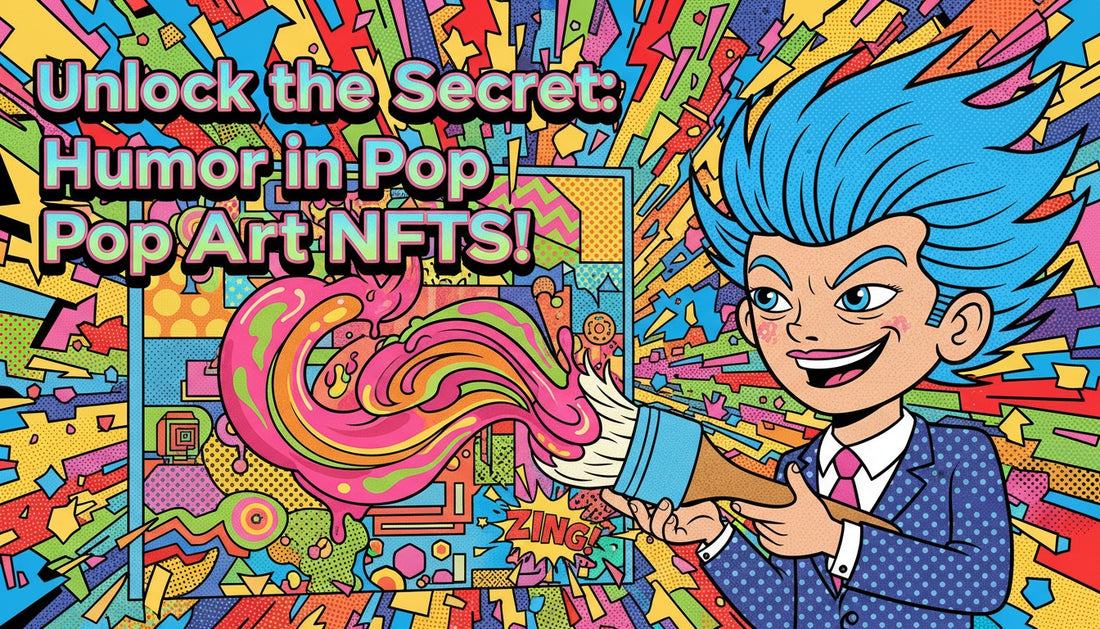How Pop Art NFT Artists Use Humor and Irony in Design