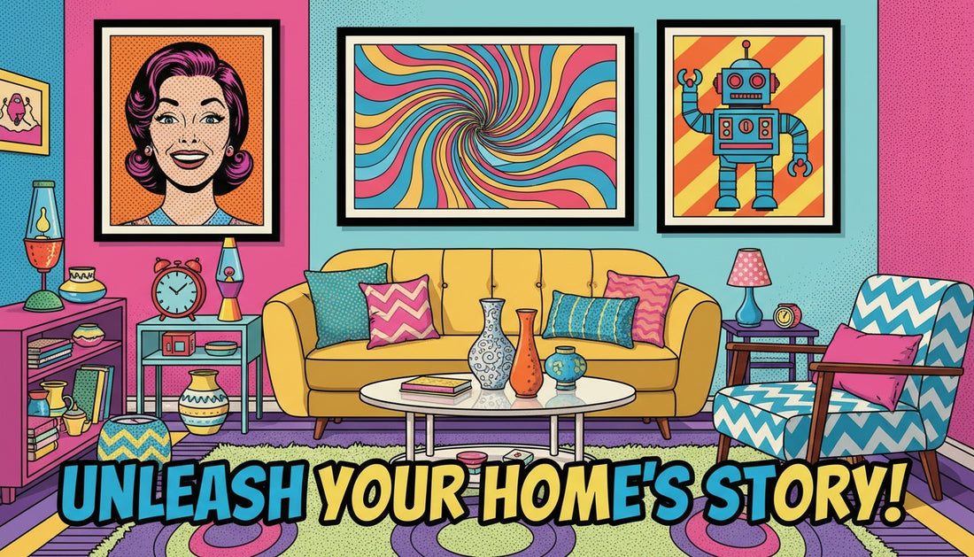 Decorating Homes That Tell Your Story Through Pop Art