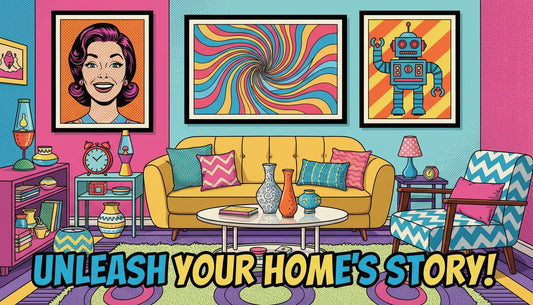 Decorating Homes That Tell Your Story Through Pop Art