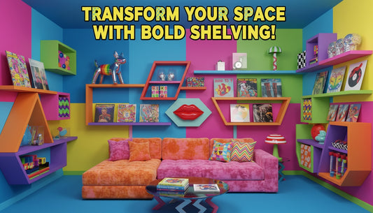 Pop Art Shelving and Storage Ideas That Combine Form and Color